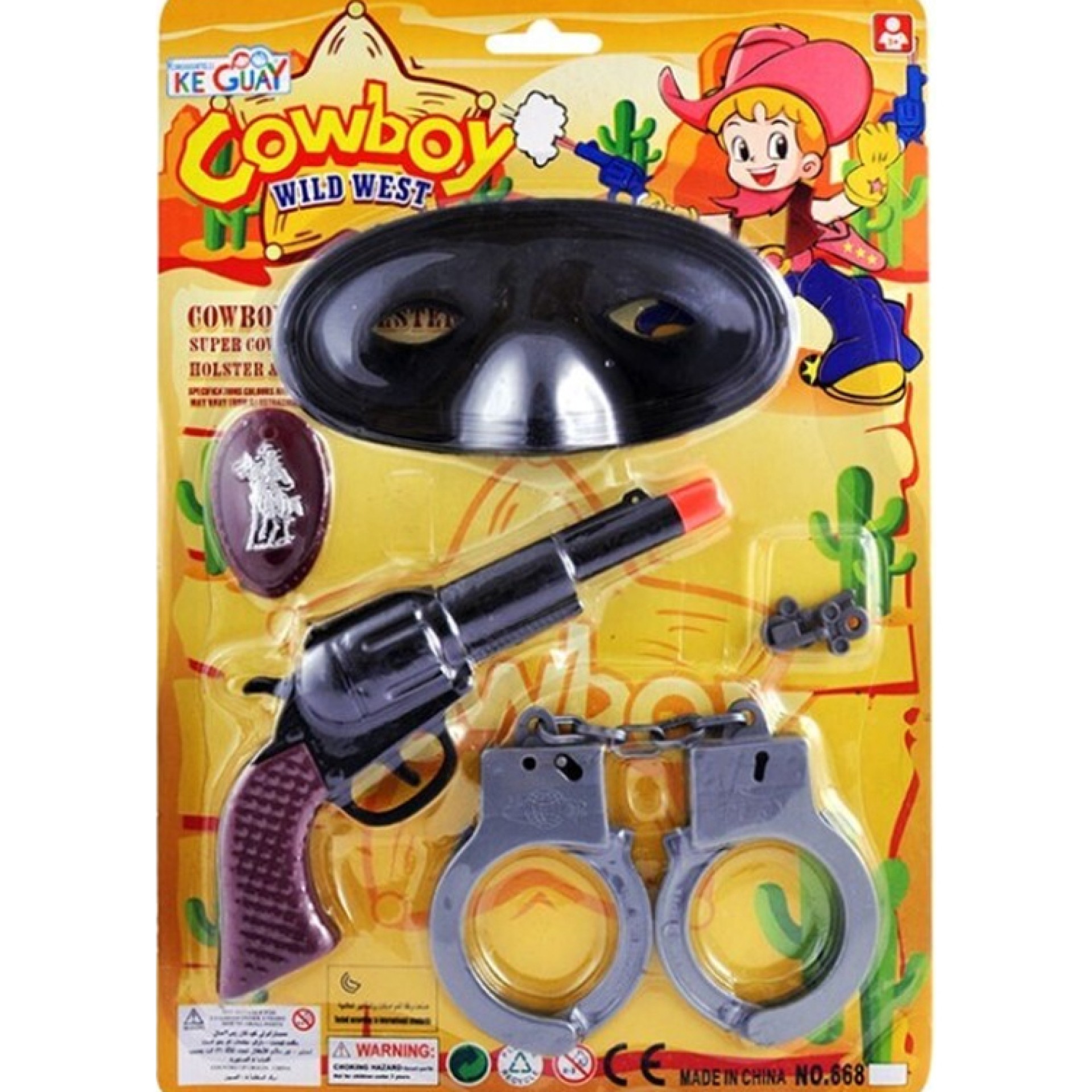 Conjunto Sheriff Destemido 6pc