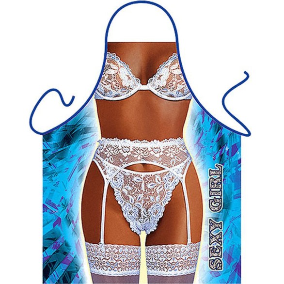 Avental Noiva Em Lingerie