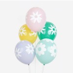 Bales Margaridas Latex 5 Unid