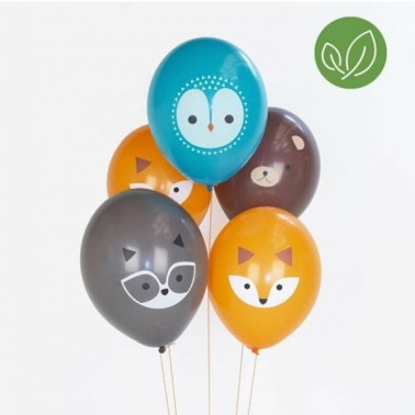 Bales Floresta Latex 5 Unid