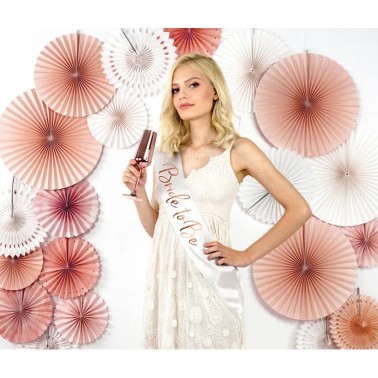 Faixa Bride To Be Branca