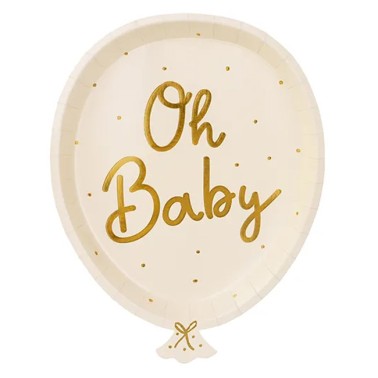 Pratos Oh Baby 6 Unid