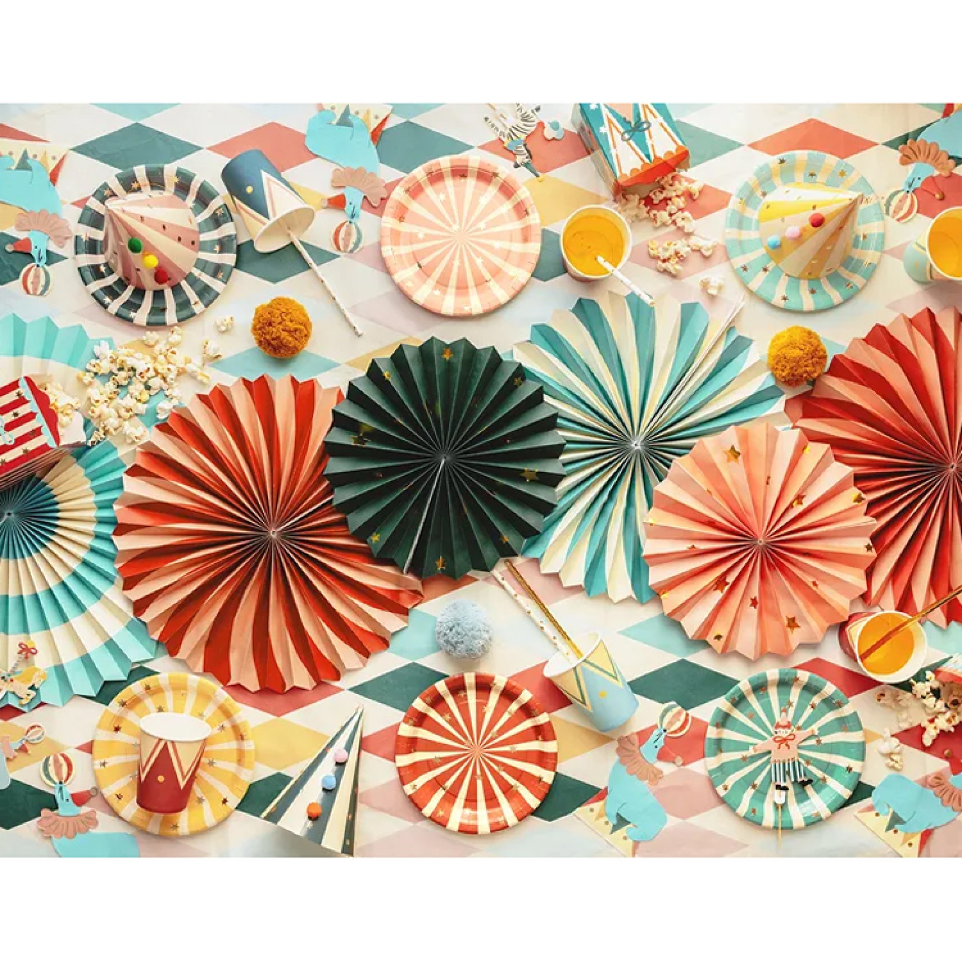 Pratos Circus 6 Unid