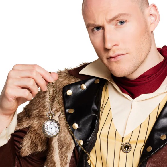 Relgio de Bolso Com Corrente