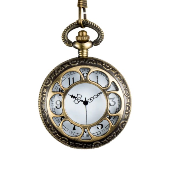 Relgio de Bolso Com Corrente