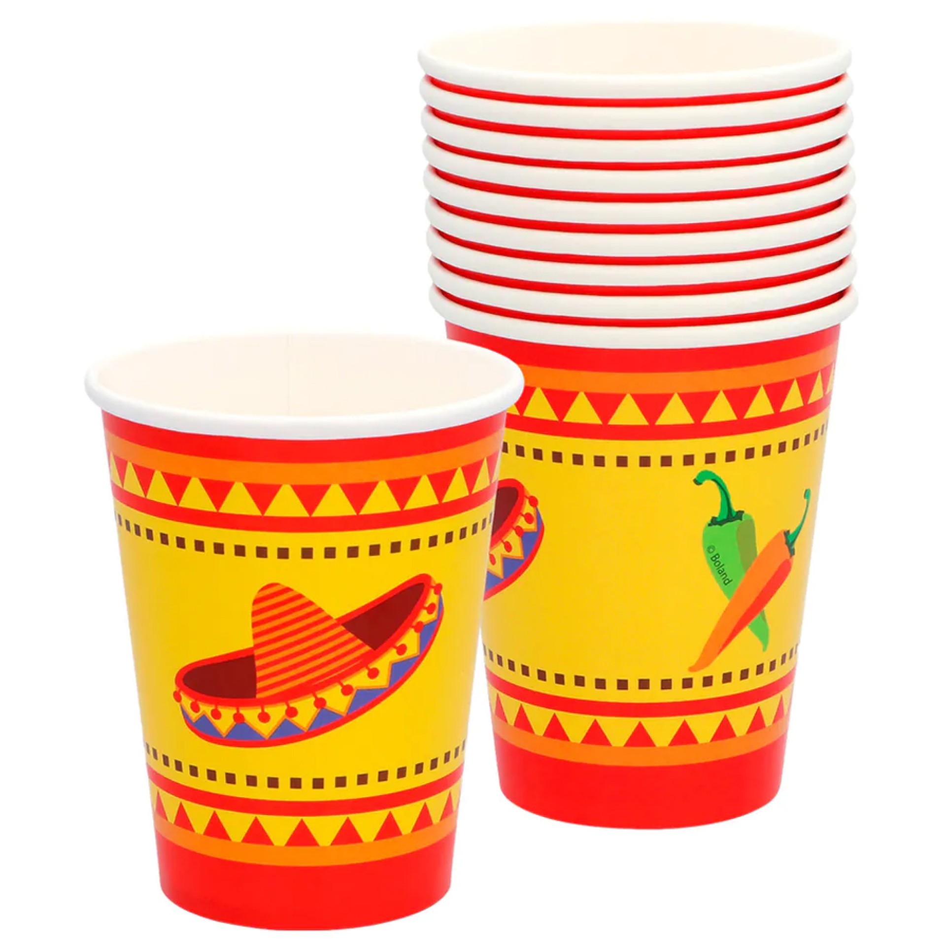 Copos México 10 Unid