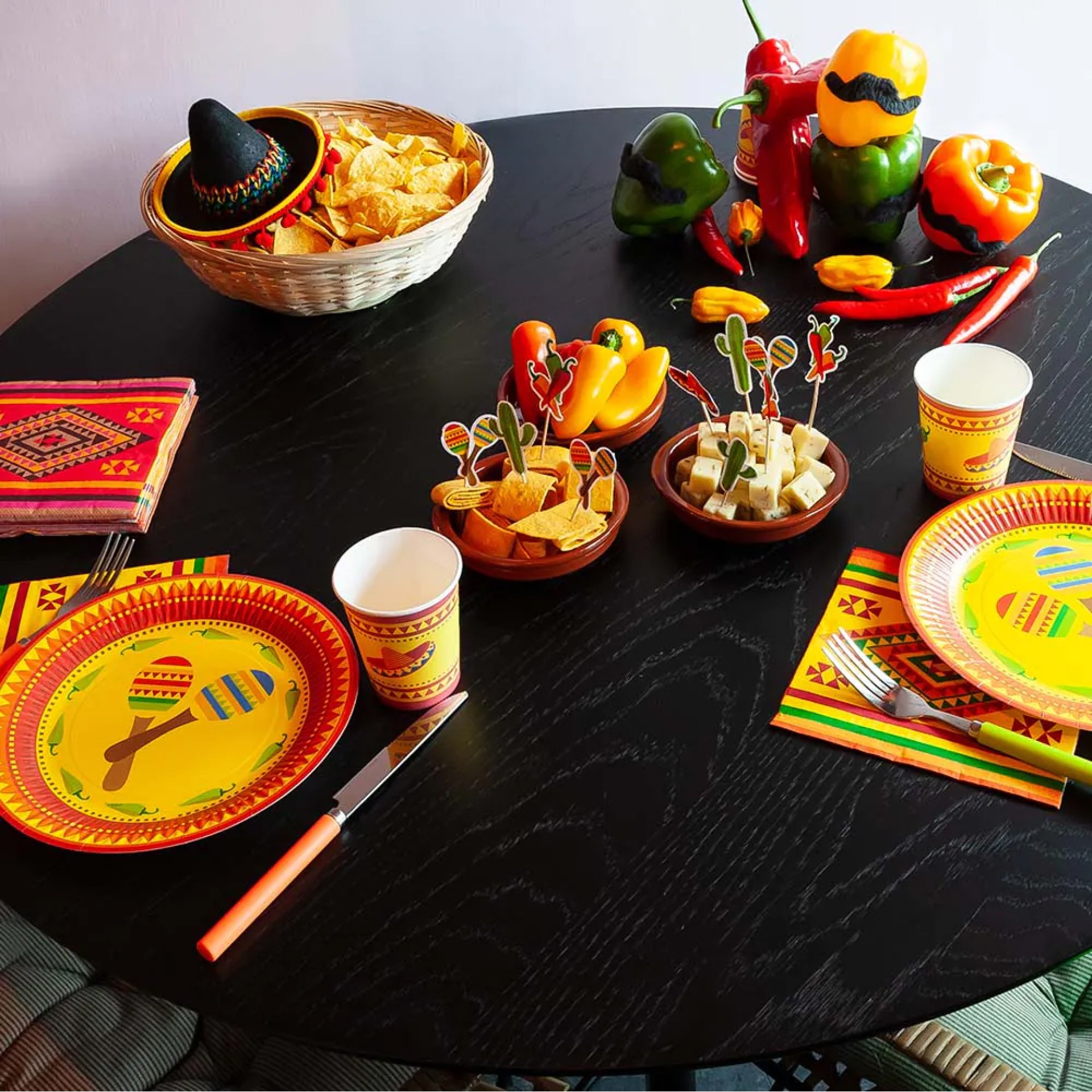 Pratos México 10 Unid