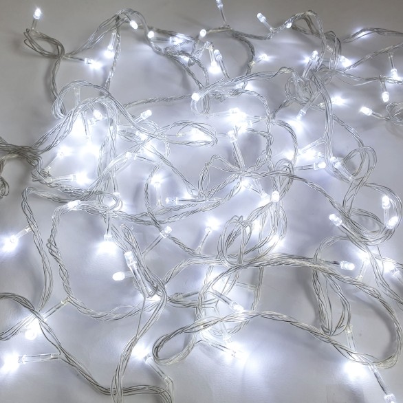 Fio 100 Leds Azul ou Branco 9m