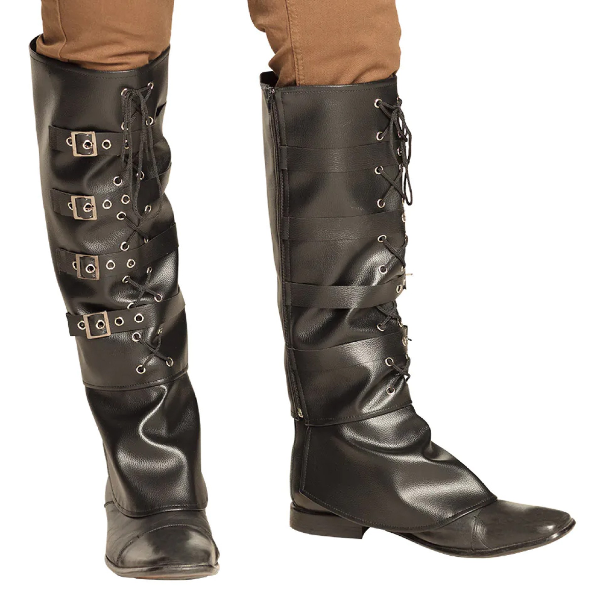 Tapa Botas com Fivelas