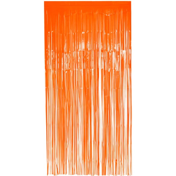 Cortina Laranja Para Pendurar