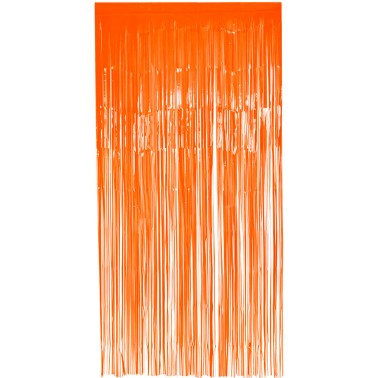 Cortina Laranja Para Pendurar