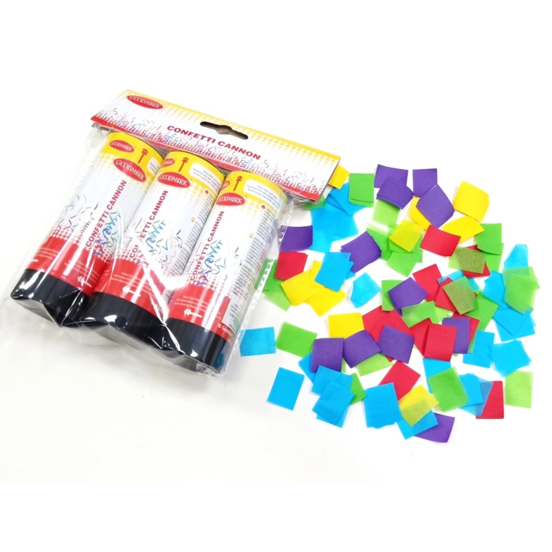 Canhão Confettis Pack 3 Unid