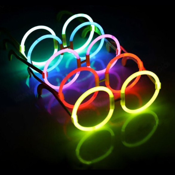 Óculos Luminosos Redondos Glow