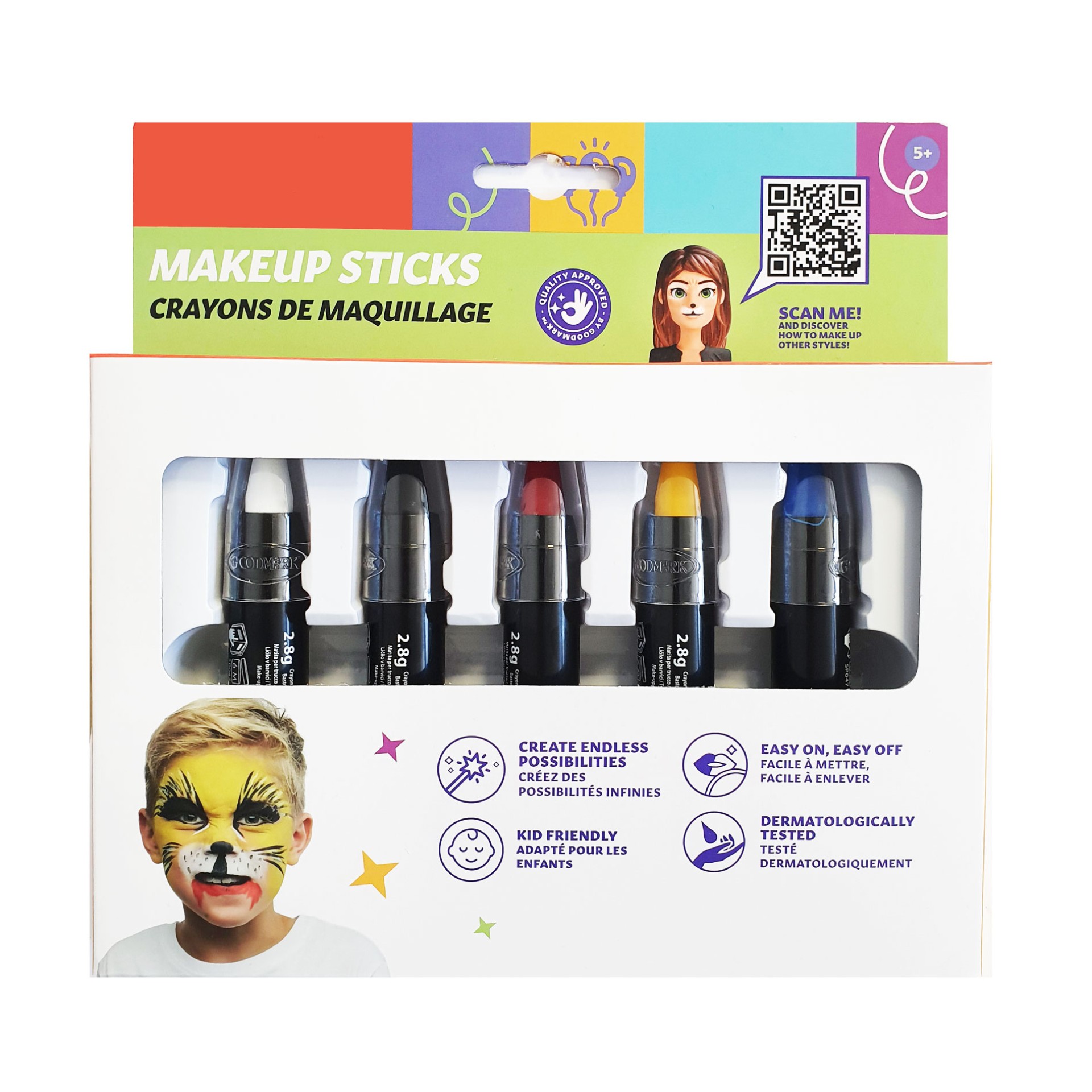 Lápis Cores Básicas 5 Unid