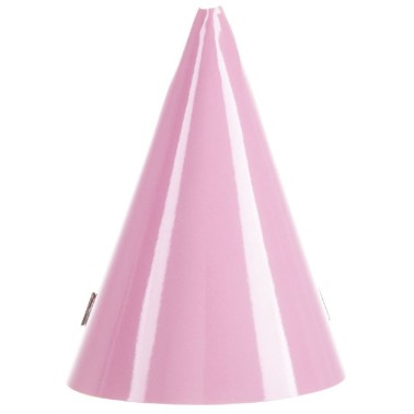 Chapu Cone Rosa 6 Unid