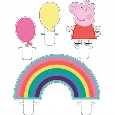Velas Peppa 4 Unid