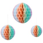 Balo Papel Pastel 3 Unid