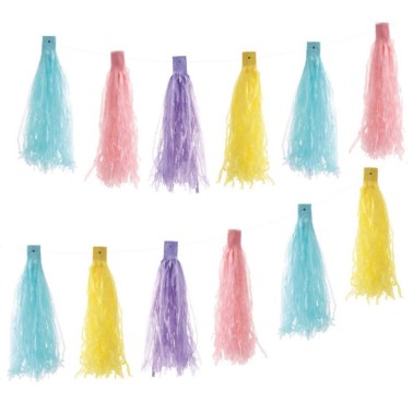 Grinalda Tassel Pastel 3M