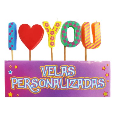 Velas i love you