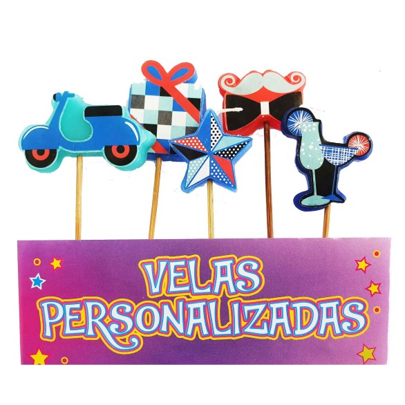 Velas Set Festa Glamour