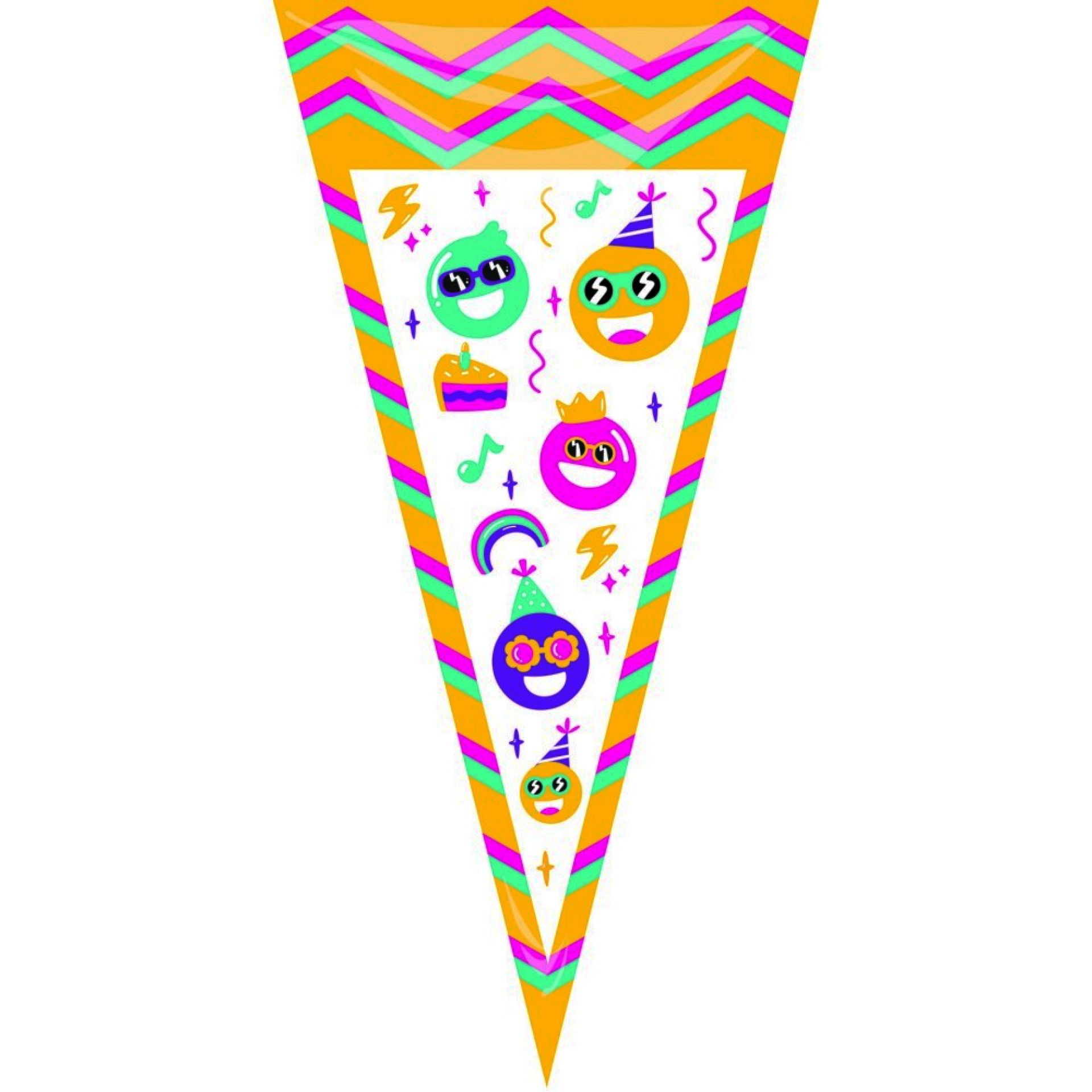 Sacos Oferta Triangulares 10 Unid