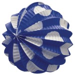 Balo Papel Azul Escuro Com Bolinhas