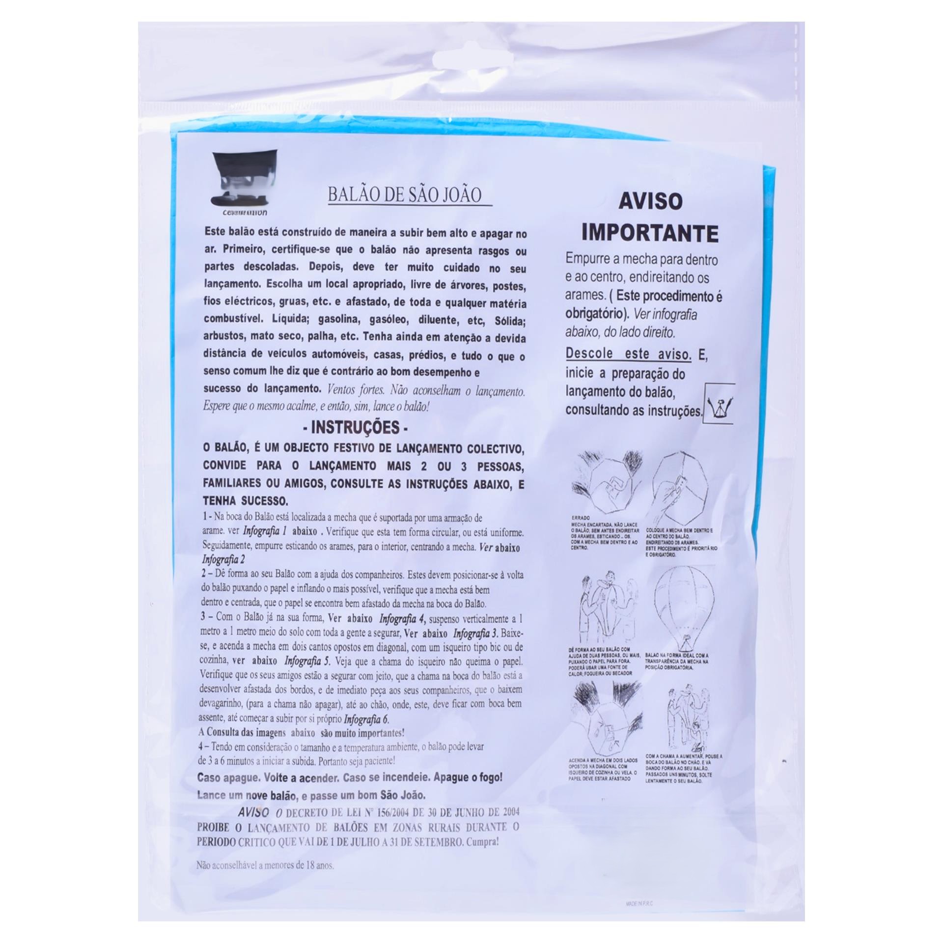 Balão de S. João | Balão de Ar Quente