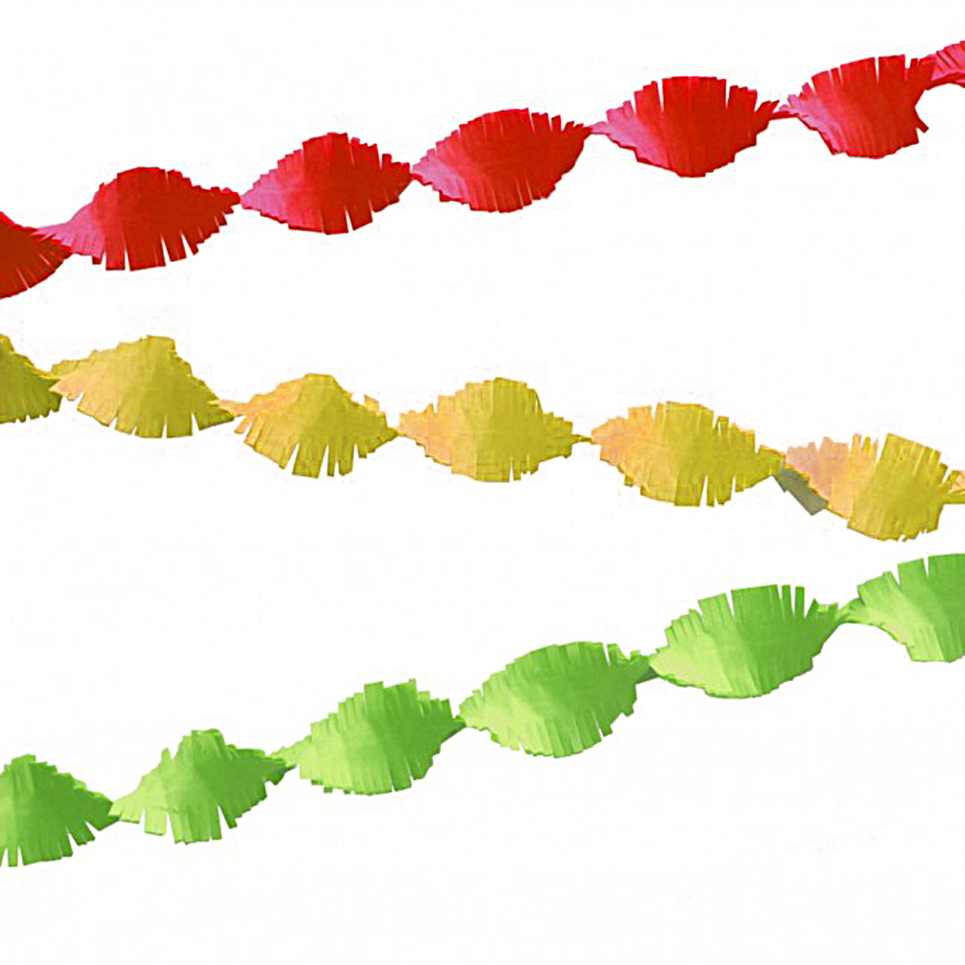 Grinalda Papel Crepe com 24 metros