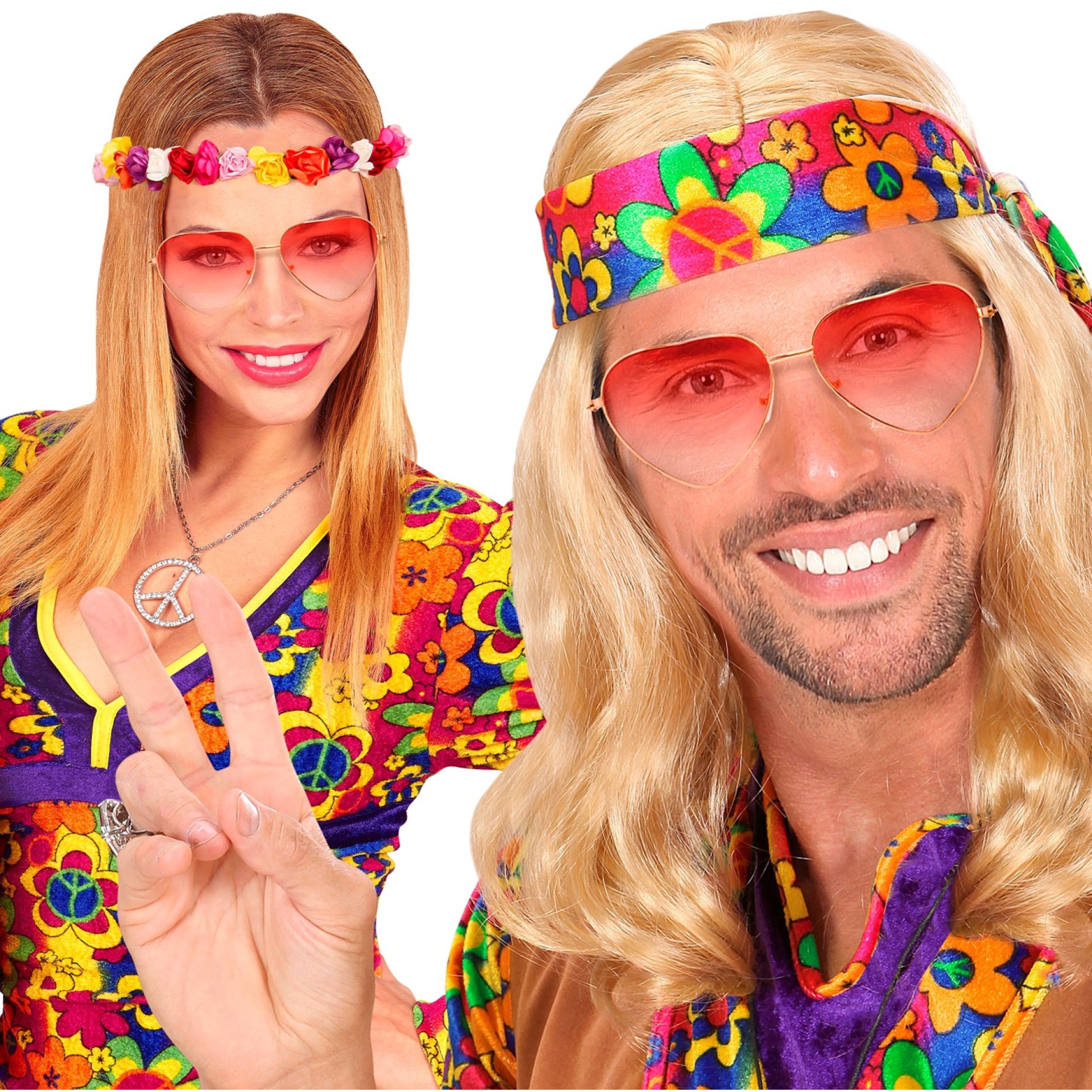 Óculos Coração Cool Rosa