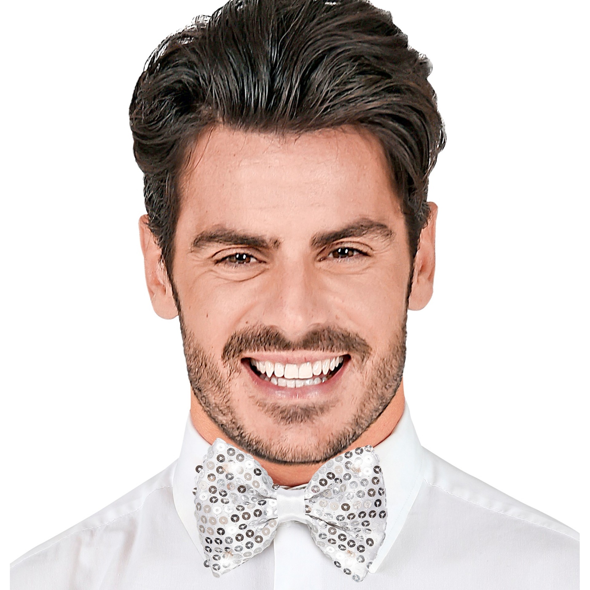 Laço Prata Com Leds