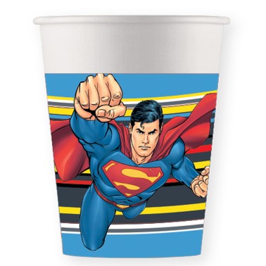 Copos Super-Homem 8un