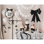 Copos Laos Creme e Preto 6un