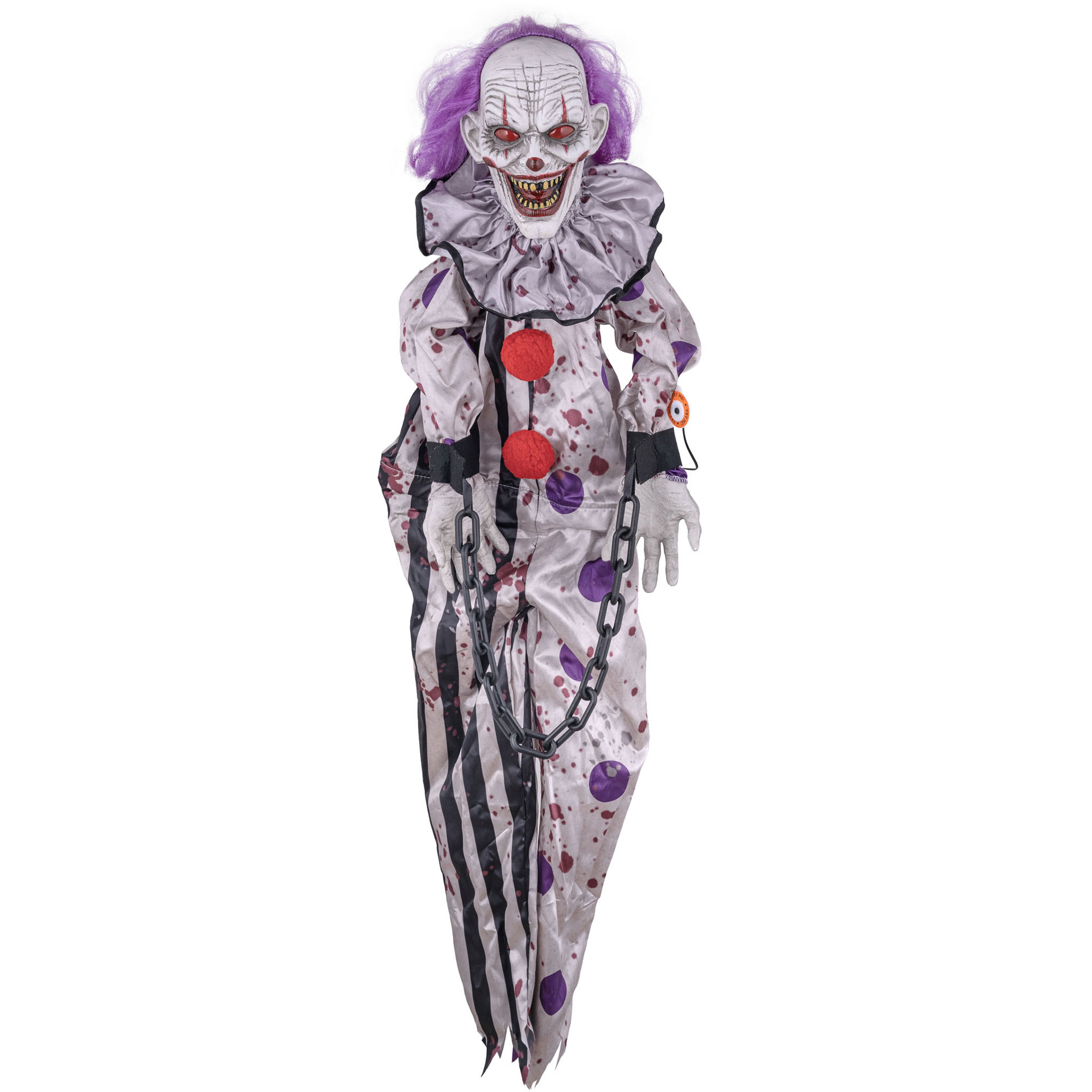 Boneco Palhaço Acorrentado 122cm