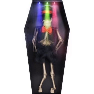 Esqueleto Danarino no Caixo