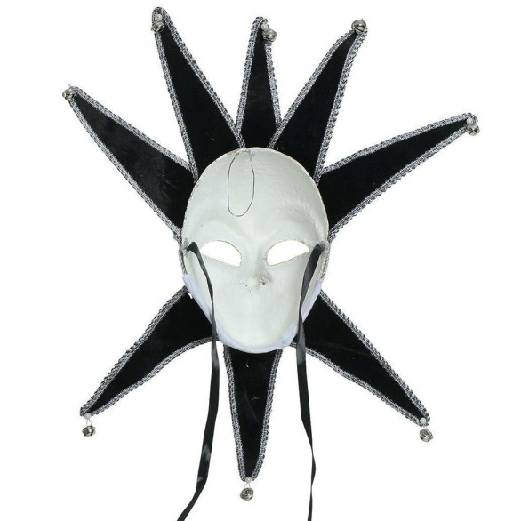 Mscara Veneziana Delux Negra