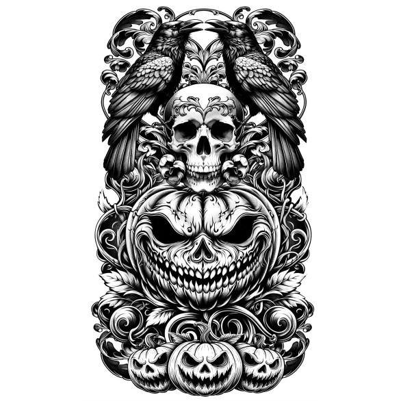 Tatuagem Killer Pumpkin