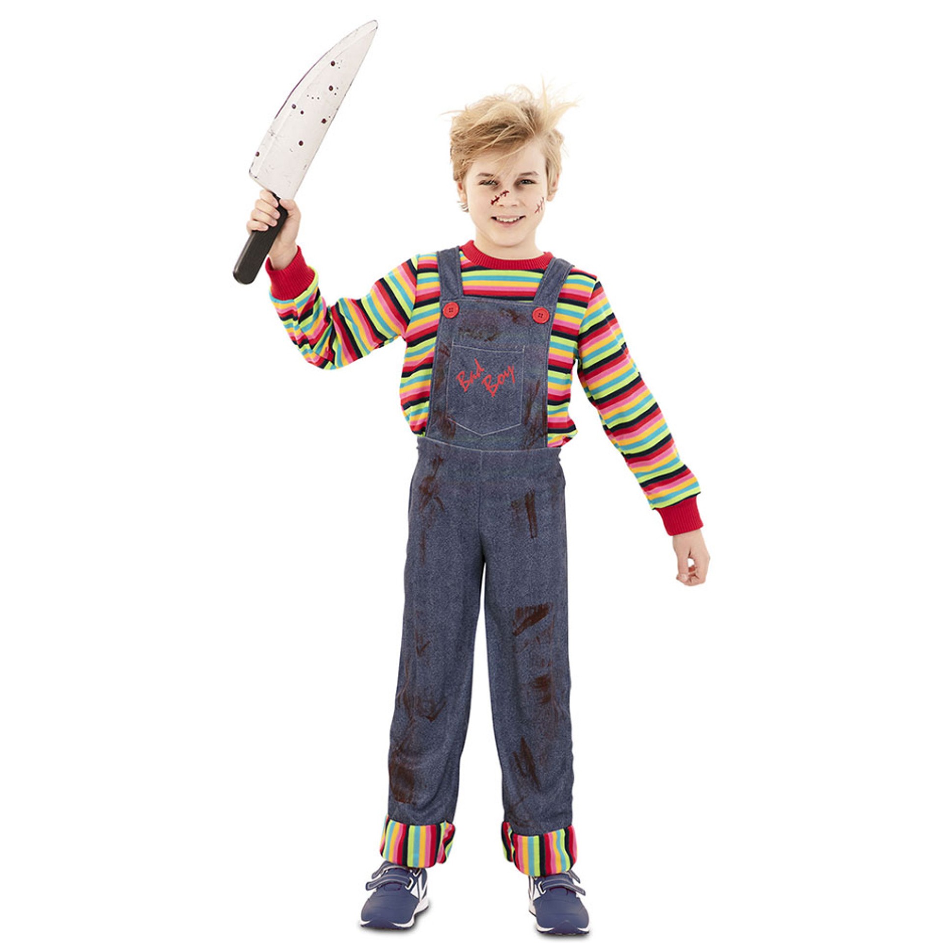 Fato Boneco Diabólico Menino