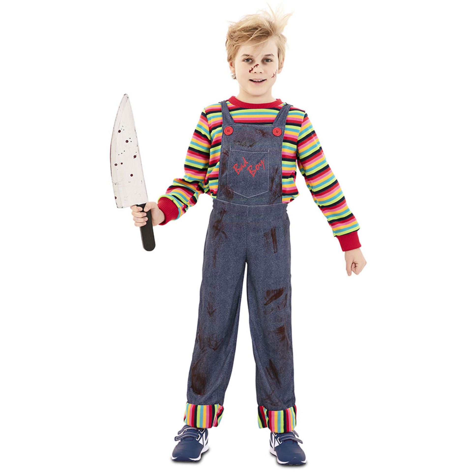 Fato Boneco Diabólico Menino