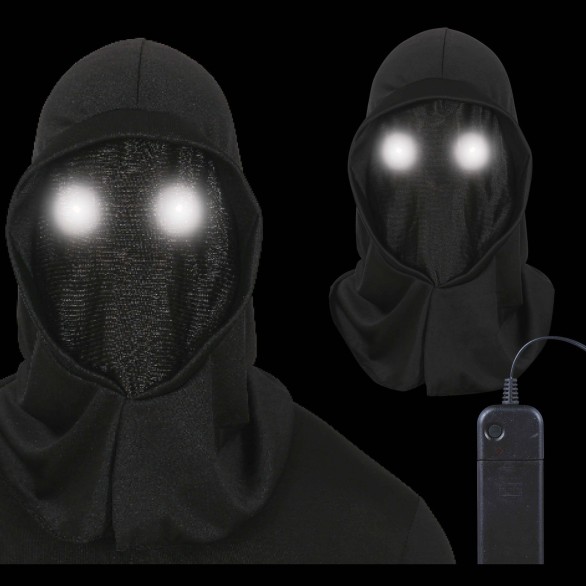 Capuz com olhos Luz LED