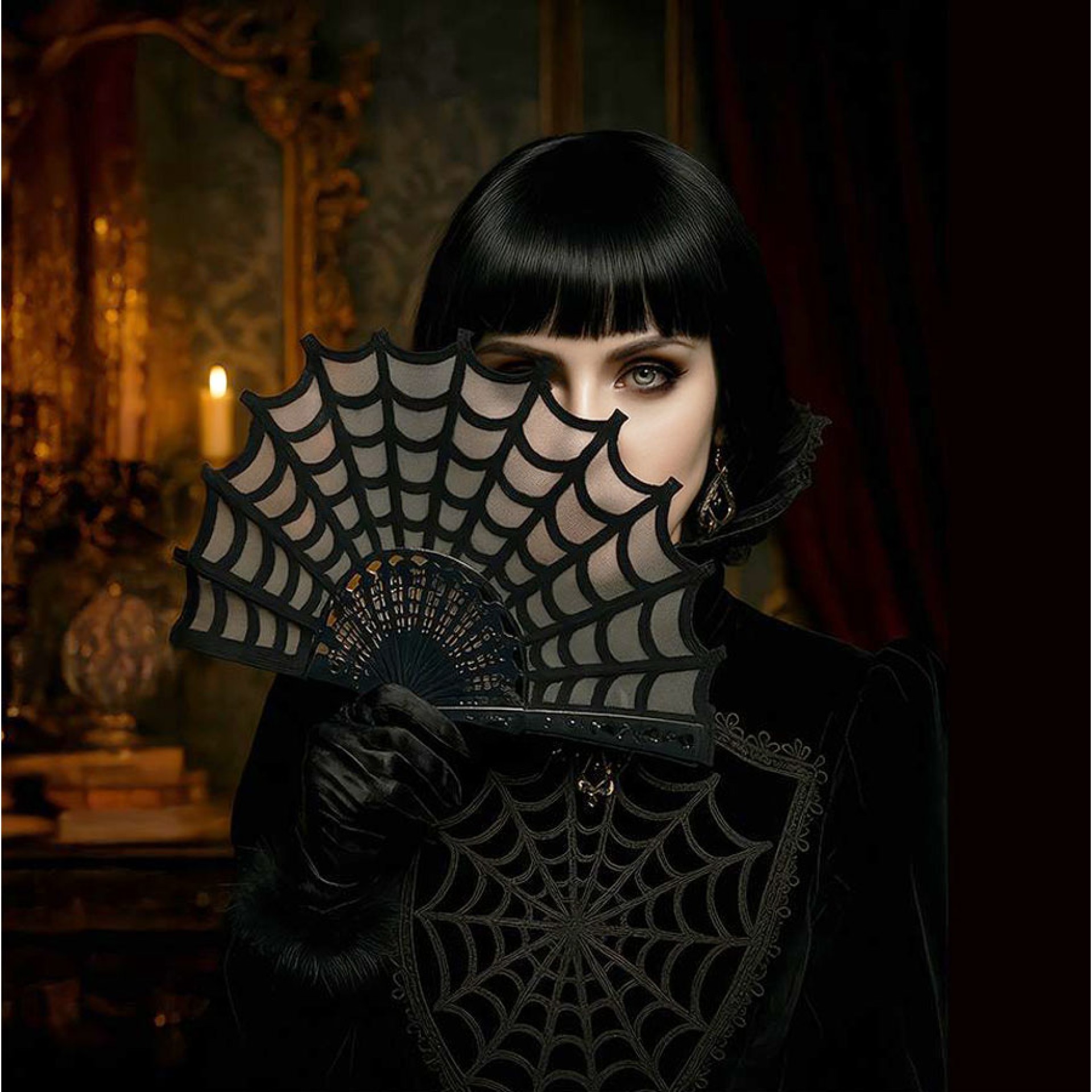 Leque Gótico Spider