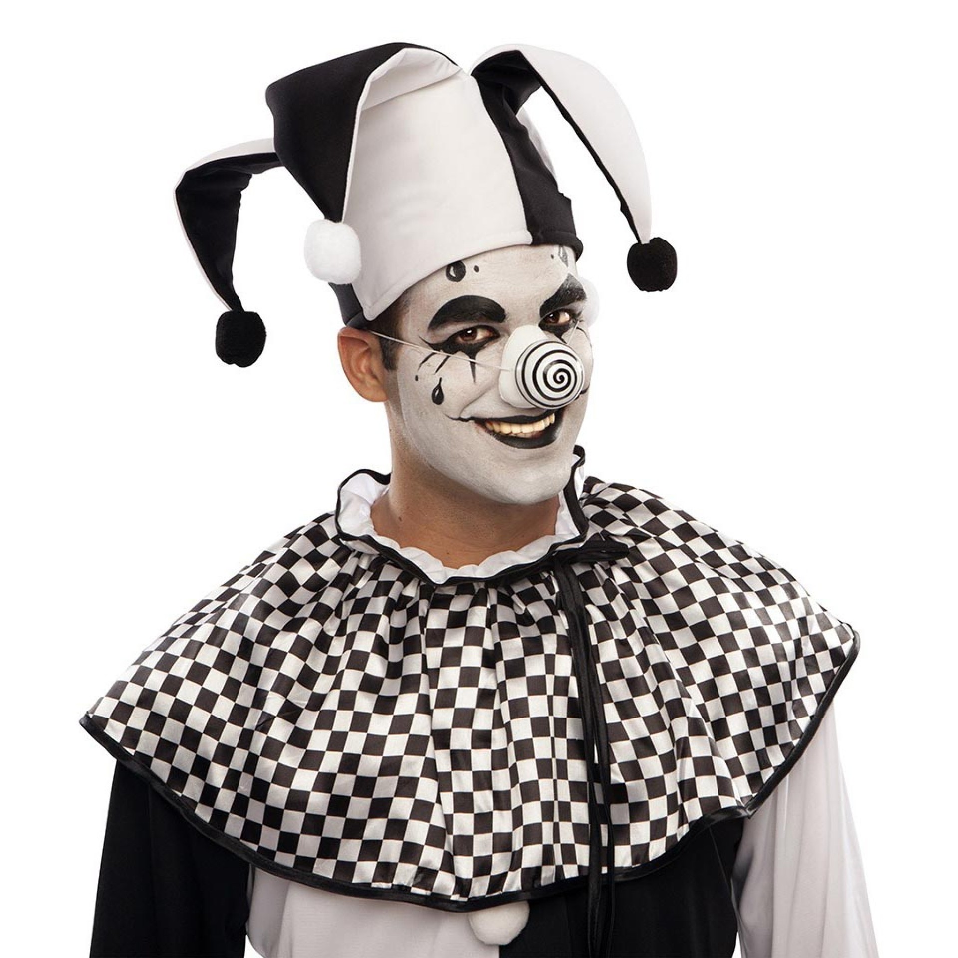 Nariz Palhaço Arlequin