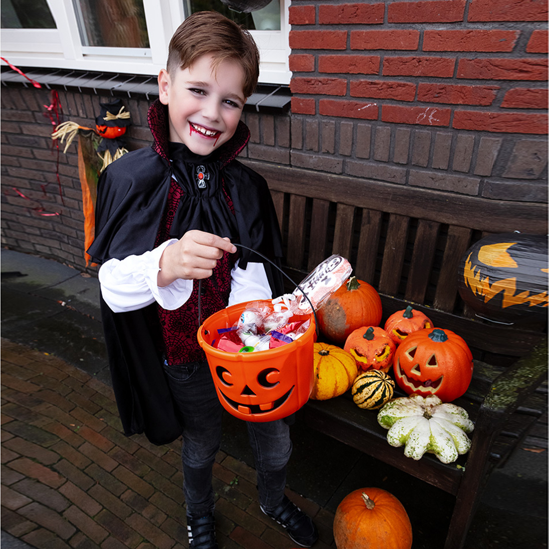 Caldeirão Abóbora Balde dos doces