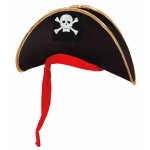Chapu Pirata fita vermelha