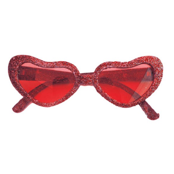 culos Corao Vermelhos com Glitters