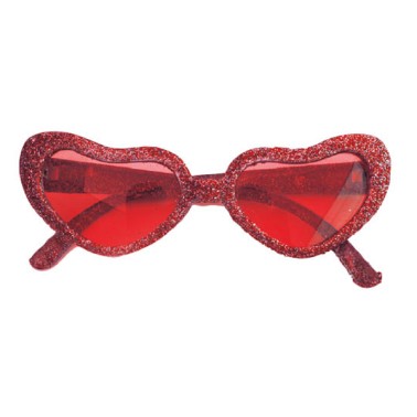 culos Corao Vermelhos com Glitters