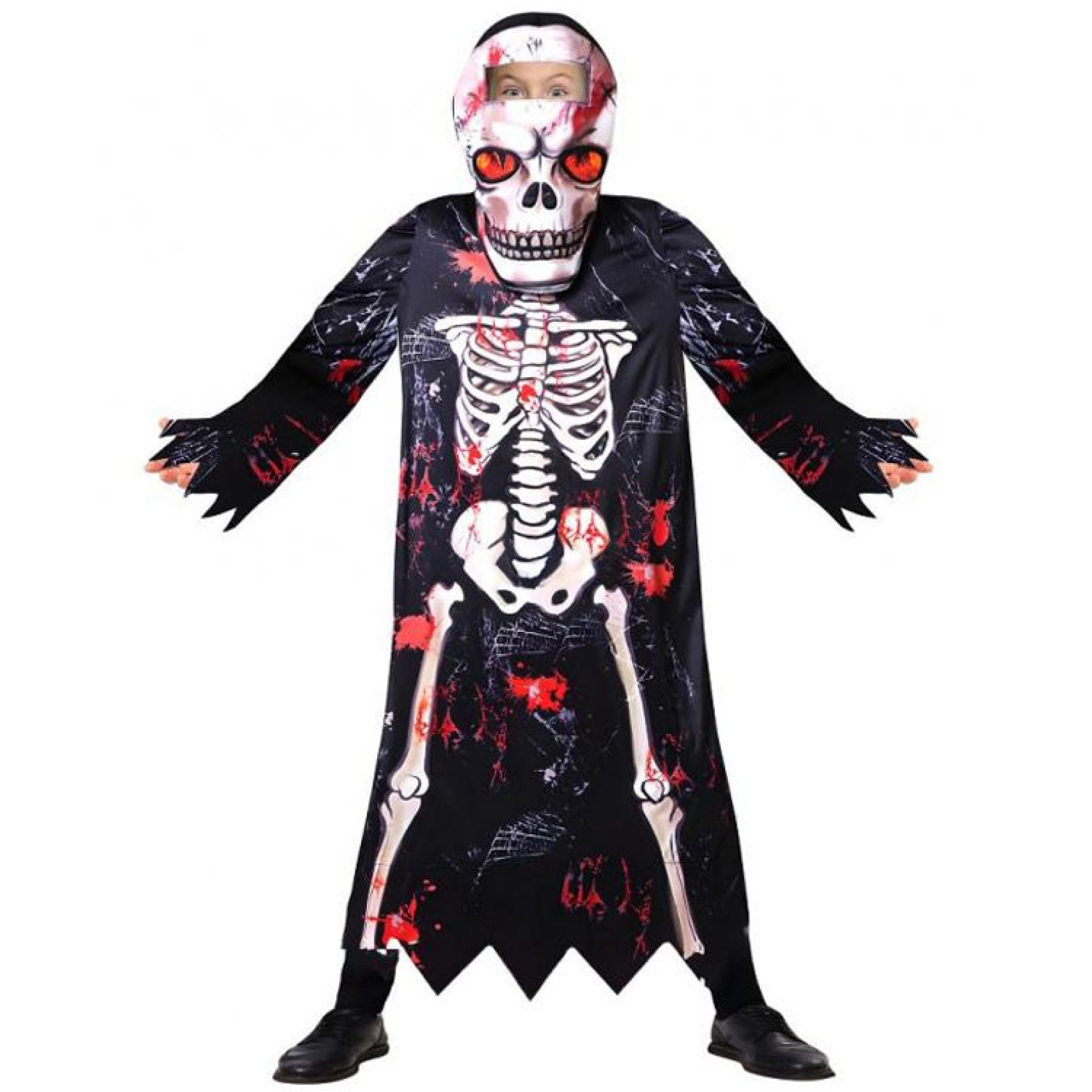 Fato Spooky Skeleton boy