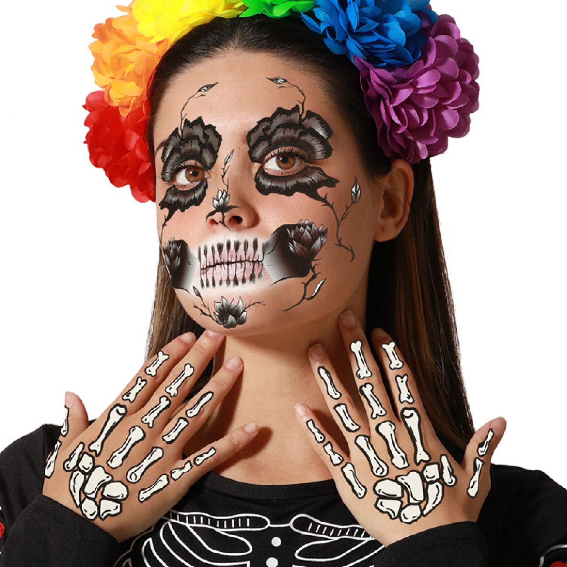 Tatuagens Esqueleto Mexicano