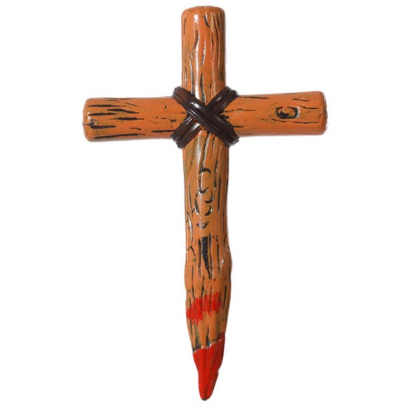Estaca em Cruz Anti Vampiro