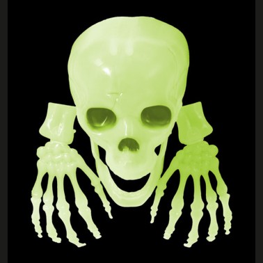 Caveira e Mos Glow In The Dark