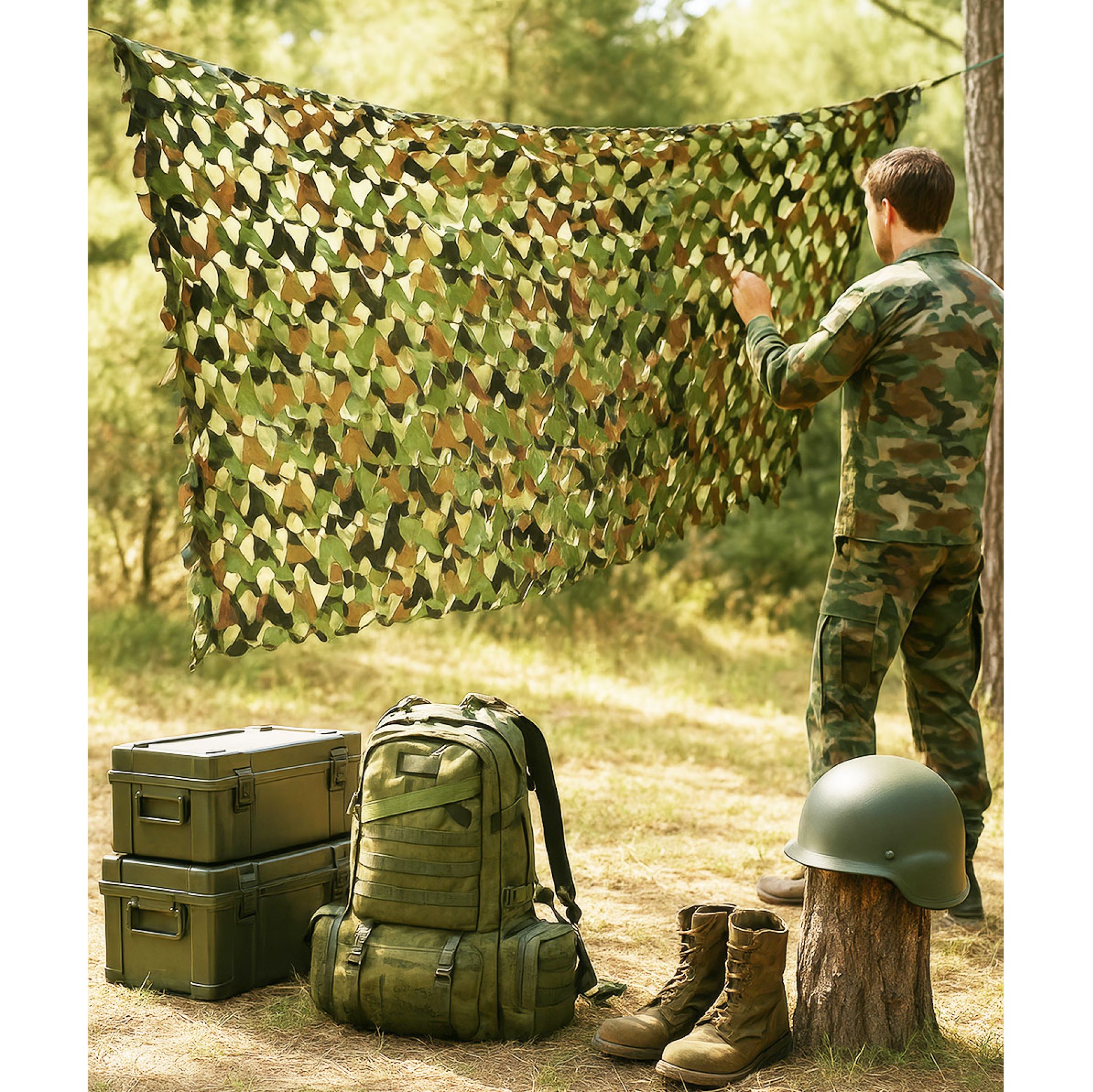 Rede Militar Camuflagem